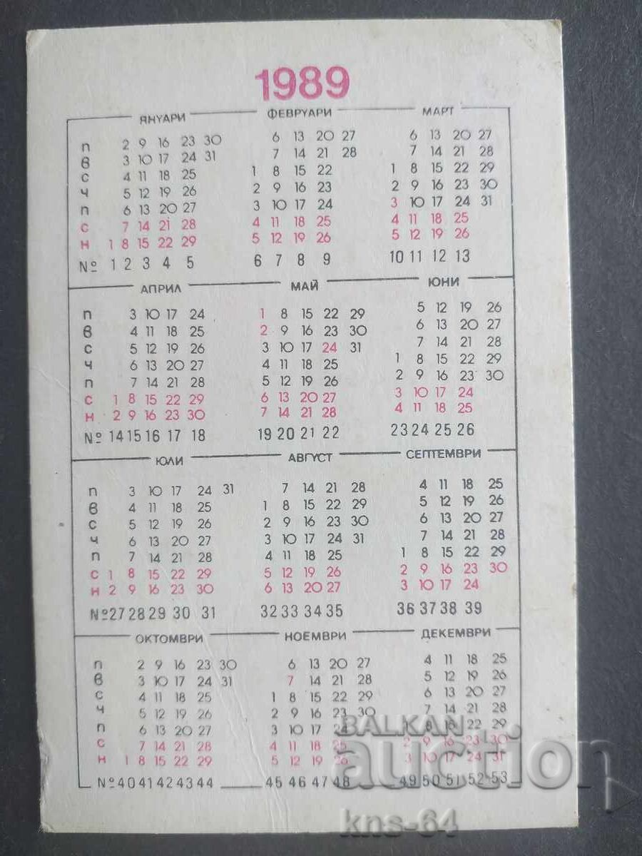 Calendar Soc cu preț 0.50 BGN | € 0.26