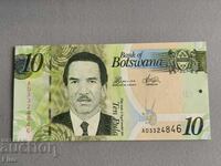 Bancnota - Botswana - 10 pula UNC | 2014