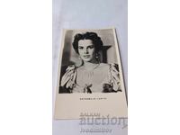 Antonella Lualdi postcard