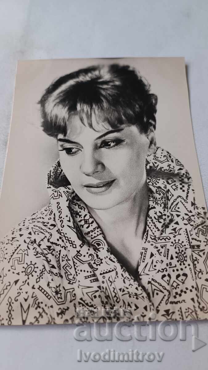 Postcard Margit Bara