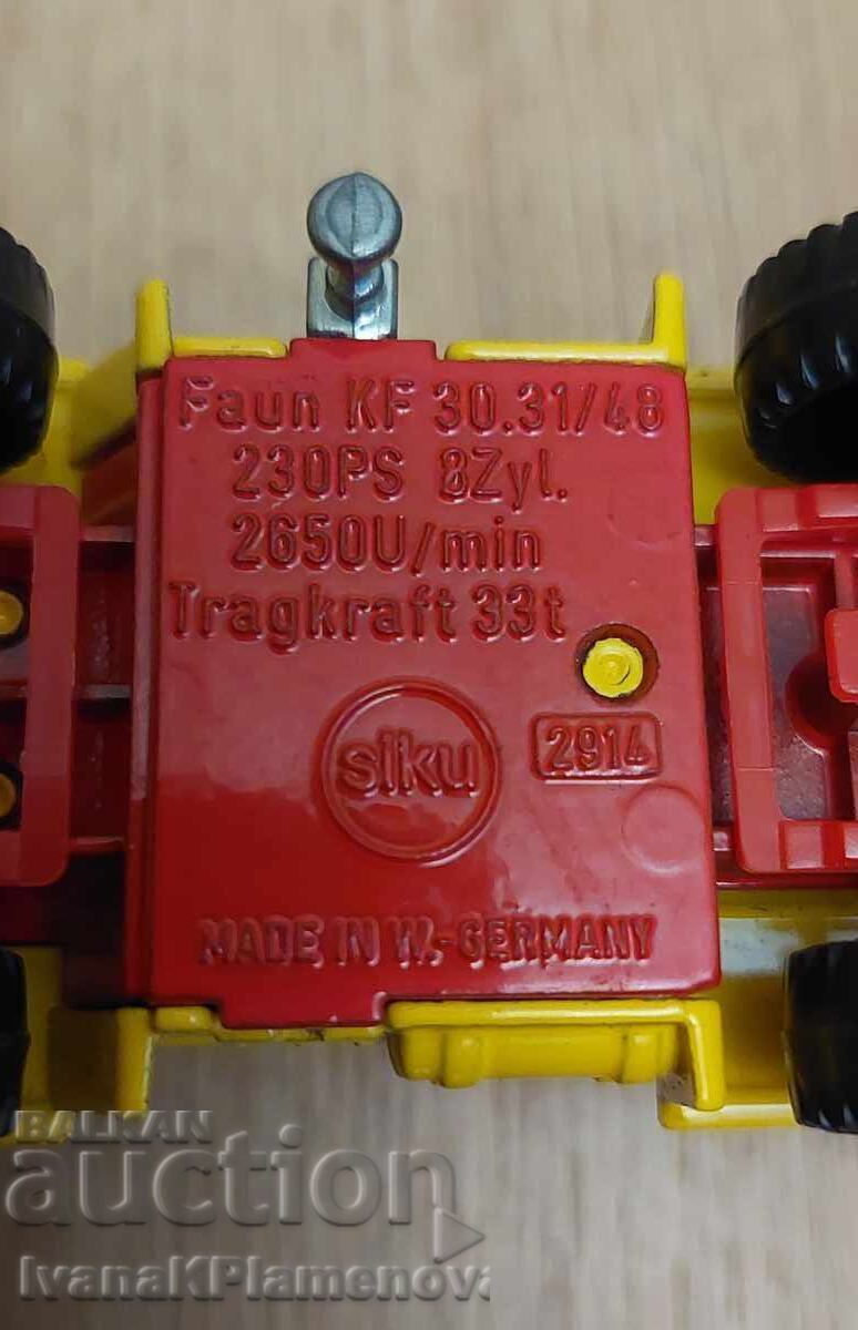 Количка метална SIKU Германия за колекционери - 7