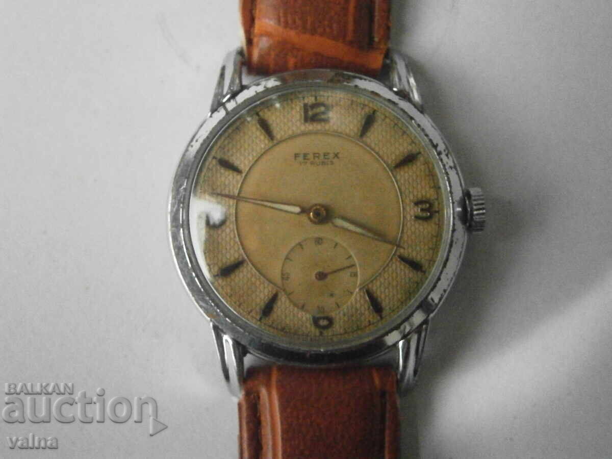 Παράδοση FEREX, διαμ. 1130 - wehrmachtswerk; 17 jewels, Swiss, VTG Παράδοση FEREX, διαμ. 1130 - wehrmachtswerk; 17 jewels, Swiss, VTG