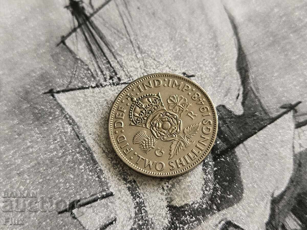 Coin - United Kingdom - 2 Shillings | 1948