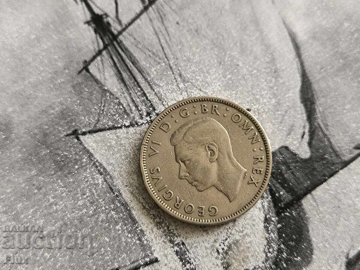 Монета - Великобритания - 2 шилинга | 1950г. с цена 3.00 лв. | € 1.53 Монета - Великобритания - 2 шилинга | 1950г. с цена 3.00 лв. | € 1.53