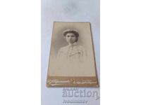 Снимка Млада жена Картон