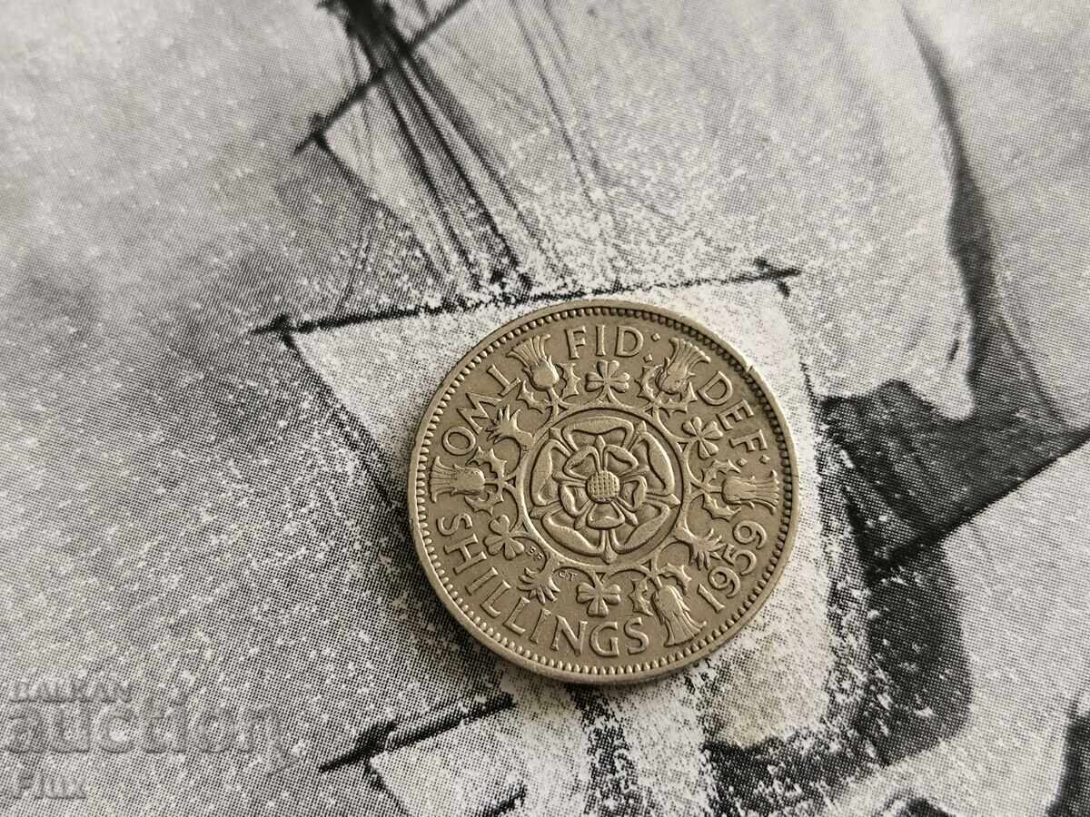 Moneda - Marea Britanie - 2 Shillings | 1959