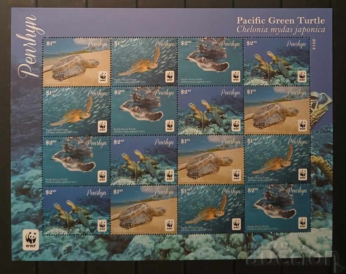 Perhun Island 2014 WWF Fauna 41€ MNH