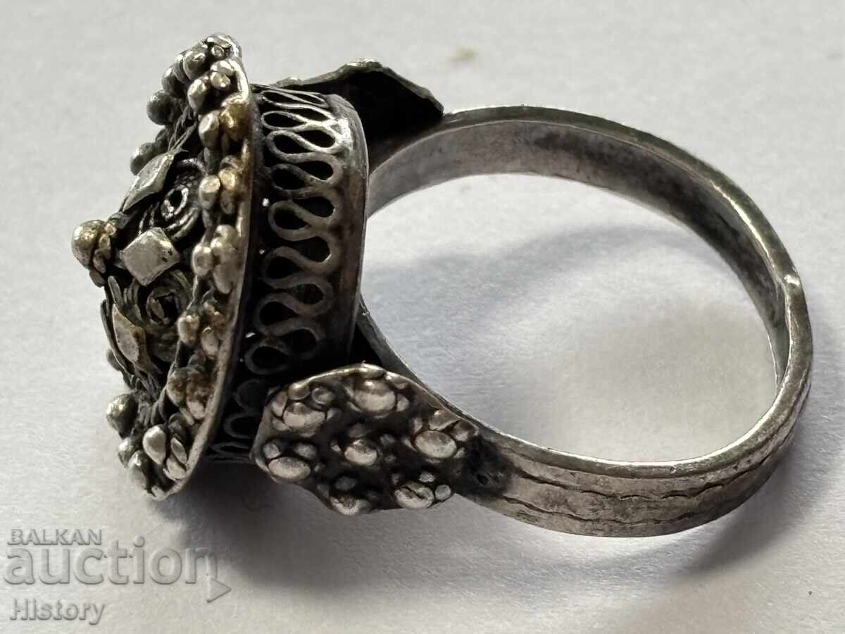 Inel argint, renaștere bulgară - 5