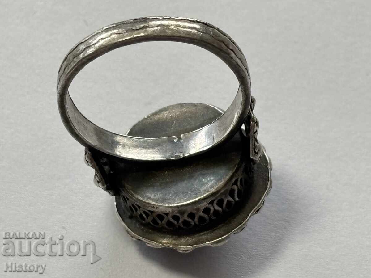 Inel argint, renaștere bulgară - 7