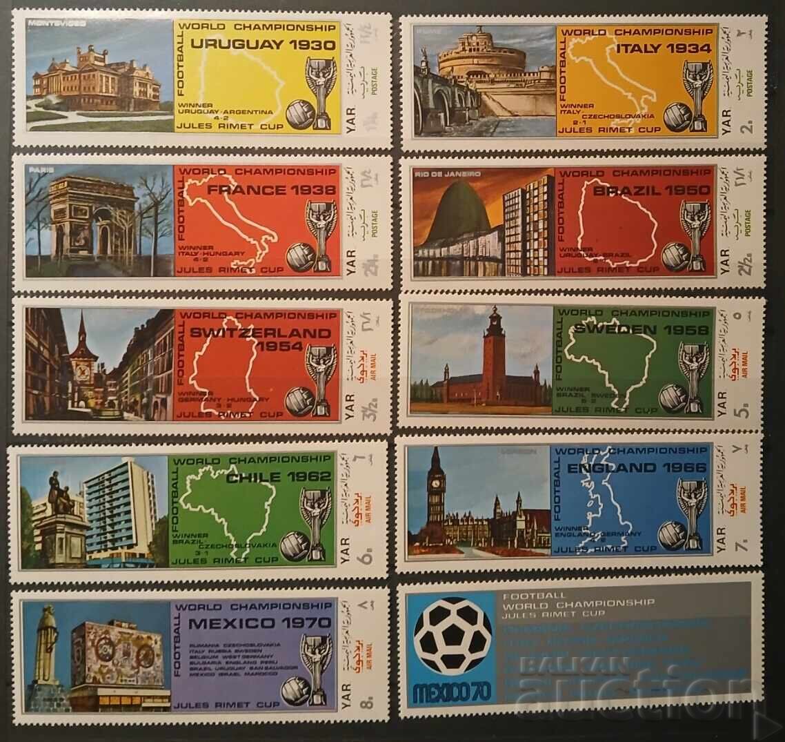 North Yemen 1970 Sport/Olympic Games/Buildings MNH