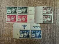 Germania Guvernul Principal Bunăstare de Iarnă completă MNH