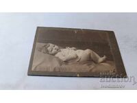 Fotografie Fetiță Sofia 1910 Carton