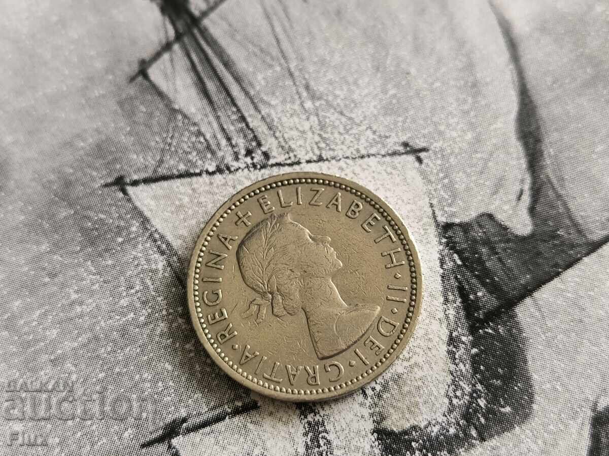Монета - Великобритания - 2 шилинга | 1966г. с цена 3.00 лв. | € 1.53 Монета - Великобритания - 2 шилинга | 1966г. с цена 3.00 лв. | € 1.53