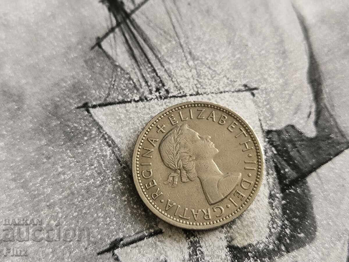 Монета - Великобритания - 2 шилинга | 1967г. с цена 2.90 лв. | € 1.48