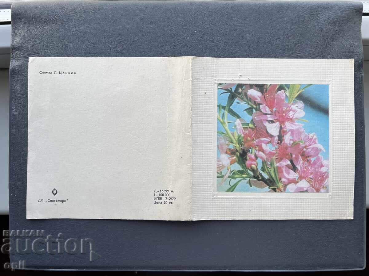 Carte poștală veche de felicitare - Bulgaria Carte poștală veche de felicitare - Bulgaria