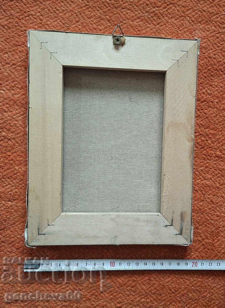 Licitație Tablou „Bărci” - ulei pe pânză