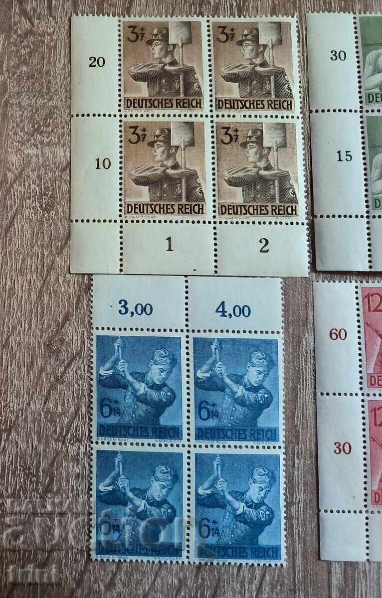 Γερμανία 1943 Στρατιωτική Υπηρεσία, χρέος MNH με τιμή 15.00 BGN | € 7.67 Γερμανία 1943 Στρατιωτική Υπηρεσία, χρέος MNH με τιμή 15.00 BGN | € 7.67