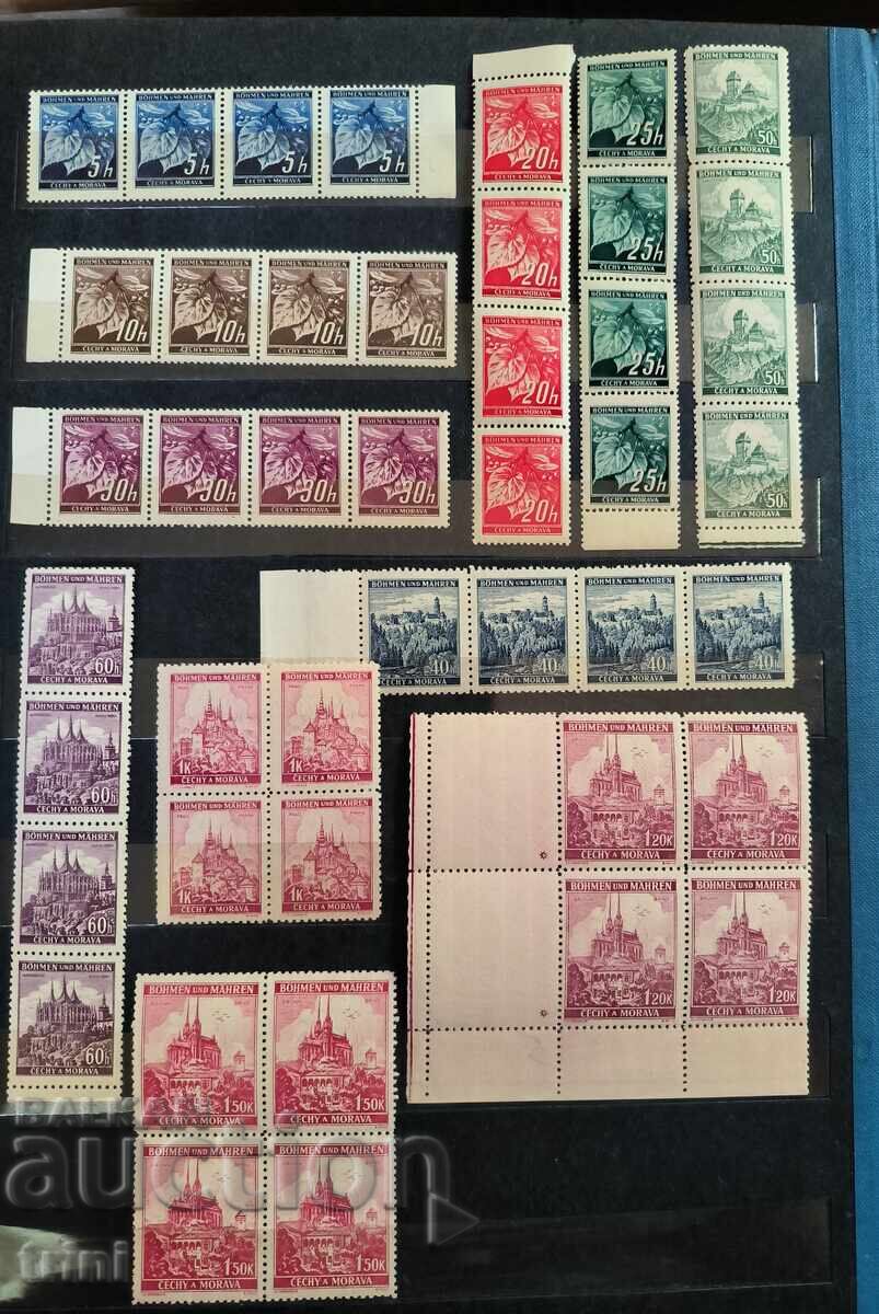 Boemia și Moravia 1939 Motive locale serie completă MNH cu preț 40.00 BGN | € 20.45 Boemia și Moravia 1939 Motive locale serie completă MNH cu preț 40.00 BGN | € 20.45