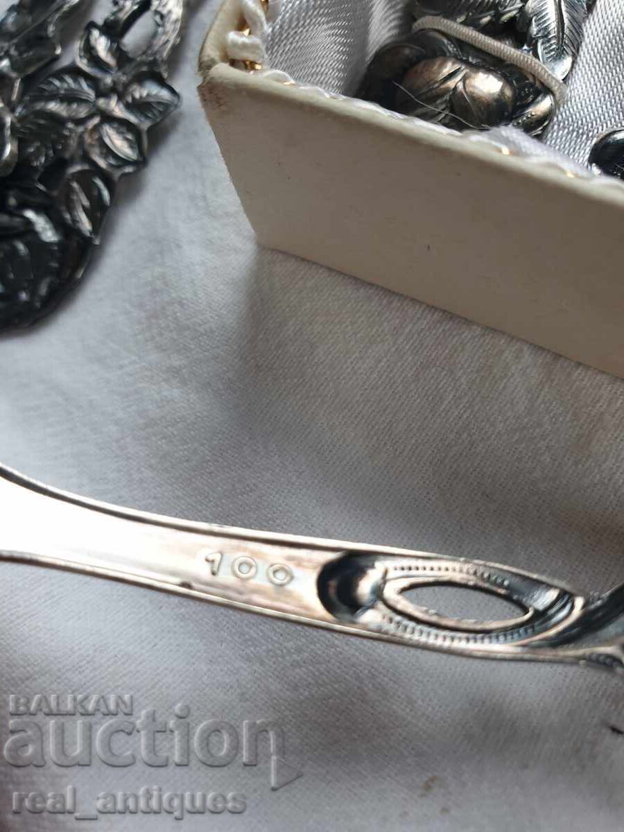 Σετ επιχρυσωμένων ασημένιων επιδορπίων - 7 Σετ επιχρυσωμένων ασημένιων επιδορπίων - 7