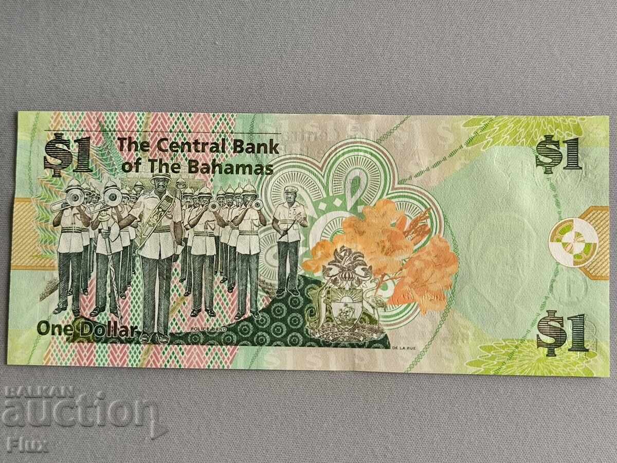 Банкнота - Бахами - 1 долар UNC | 2015г. с цена 10.00 лв. | € 5.11