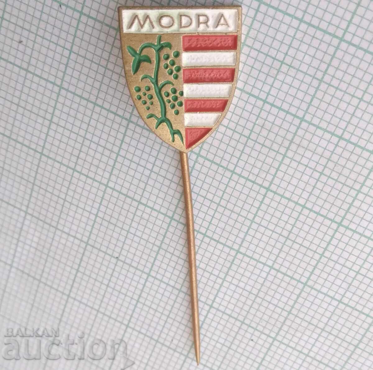 19117 Badge - Coat of Arms of the Town of Modra - Slovakia with price 2.00 BGN | € 1.02 19117 Badge - Coat of Arms of the Town of Modra - Slovakia with price 2.00 BGN | € 1.02