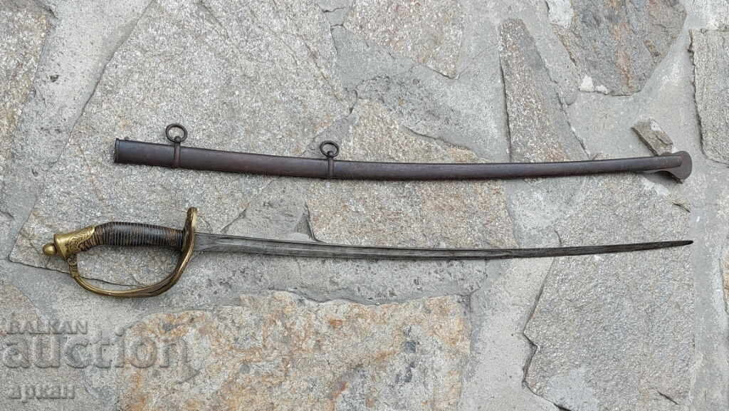 Δημοπρασία Γαλλικό ξίφος μάχης, τέλη 19ου αιώνα