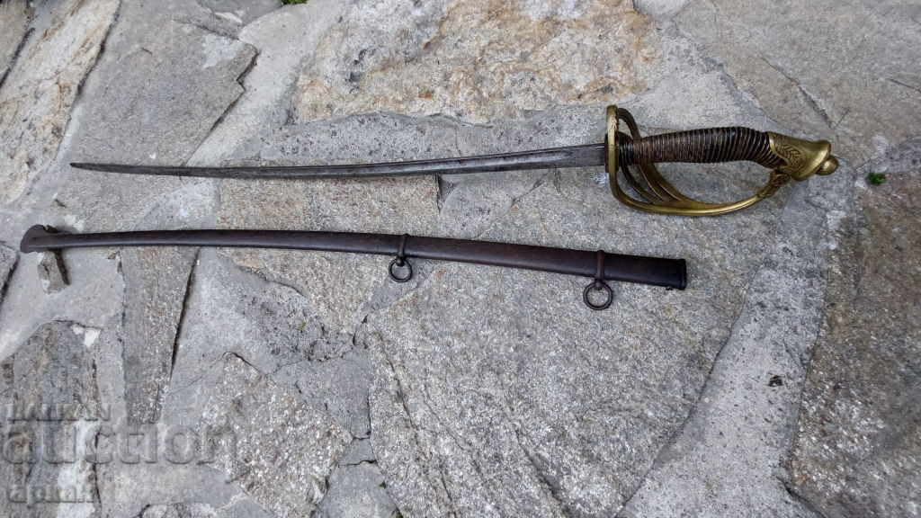 Παράδοση Γαλλικό ξίφος μάχης, τέλη 19ου αιώνα