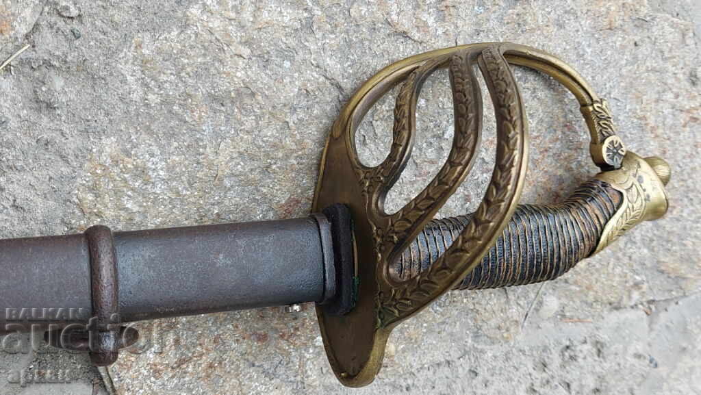 Γαλλικό ξίφος μάχης, τέλη 19ου αιώνα