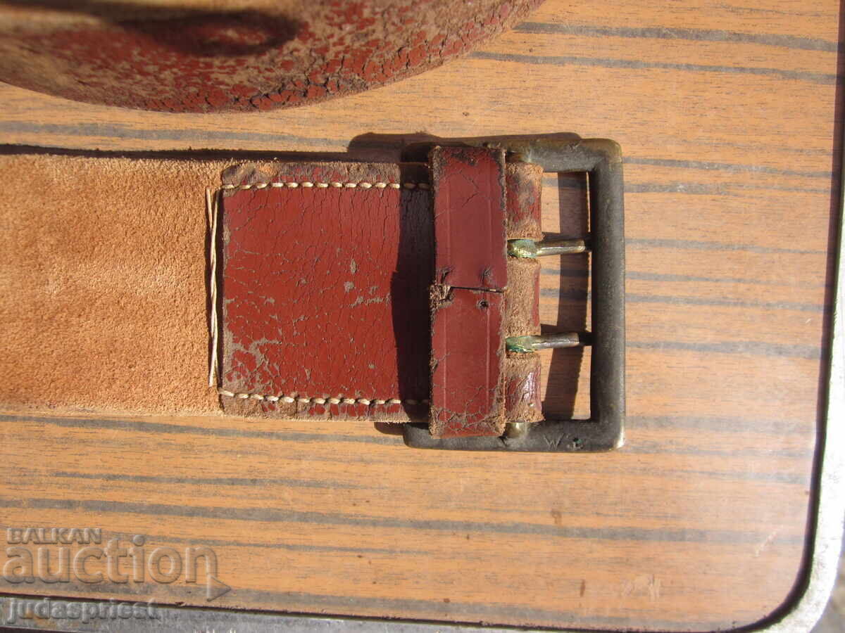 ΒΣΒ Βασίλειο Βουλγαρίας στρατιωτικός αξιωματικός δερμάτινη πολεμική ζώνη - 6 ΒΣΒ Βασίλειο Βουλγαρίας στρατιωτικός αξιωματικός δερμάτινη πολεμική ζώνη - 6