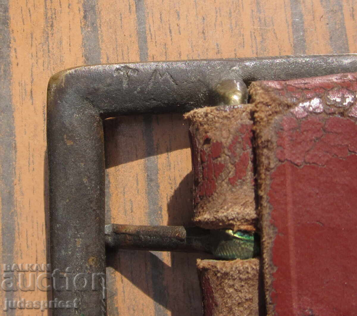 ΒΣΒ Βασίλειο Βουλγαρίας στρατιωτικός αξιωματικός δερμάτινη πολεμική ζώνη - 7 ΒΣΒ Βασίλειο Βουλγαρίας στρατιωτικός αξιωματικός δερμάτινη πολεμική ζώνη - 7