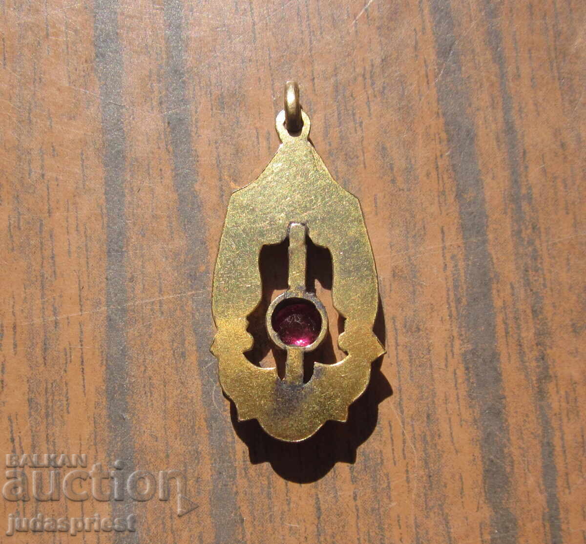 Αρχαίο επίχρυσο μενταγιόν για κολιέ κόσμημα - 5 Αρχαίο επίχρυσο μενταγιόν για κολιέ κόσμημα - 5