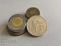 Монета - Великобритания - 10 пенса | 1974г.