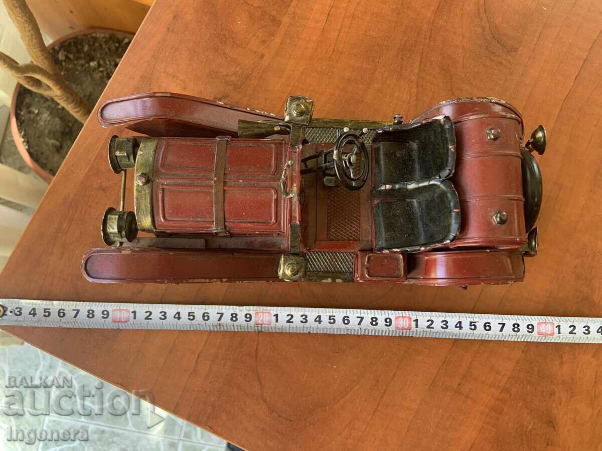 RETRO METAL CAR CART - 6