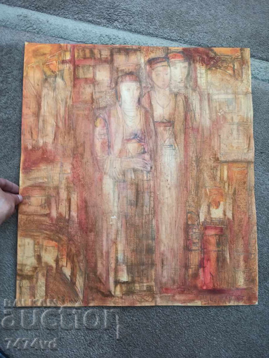 ACVAREL VECHI DE ȚVETAN ȚONEV ACVAREL VECHI DE ȚVETAN ȚONEV