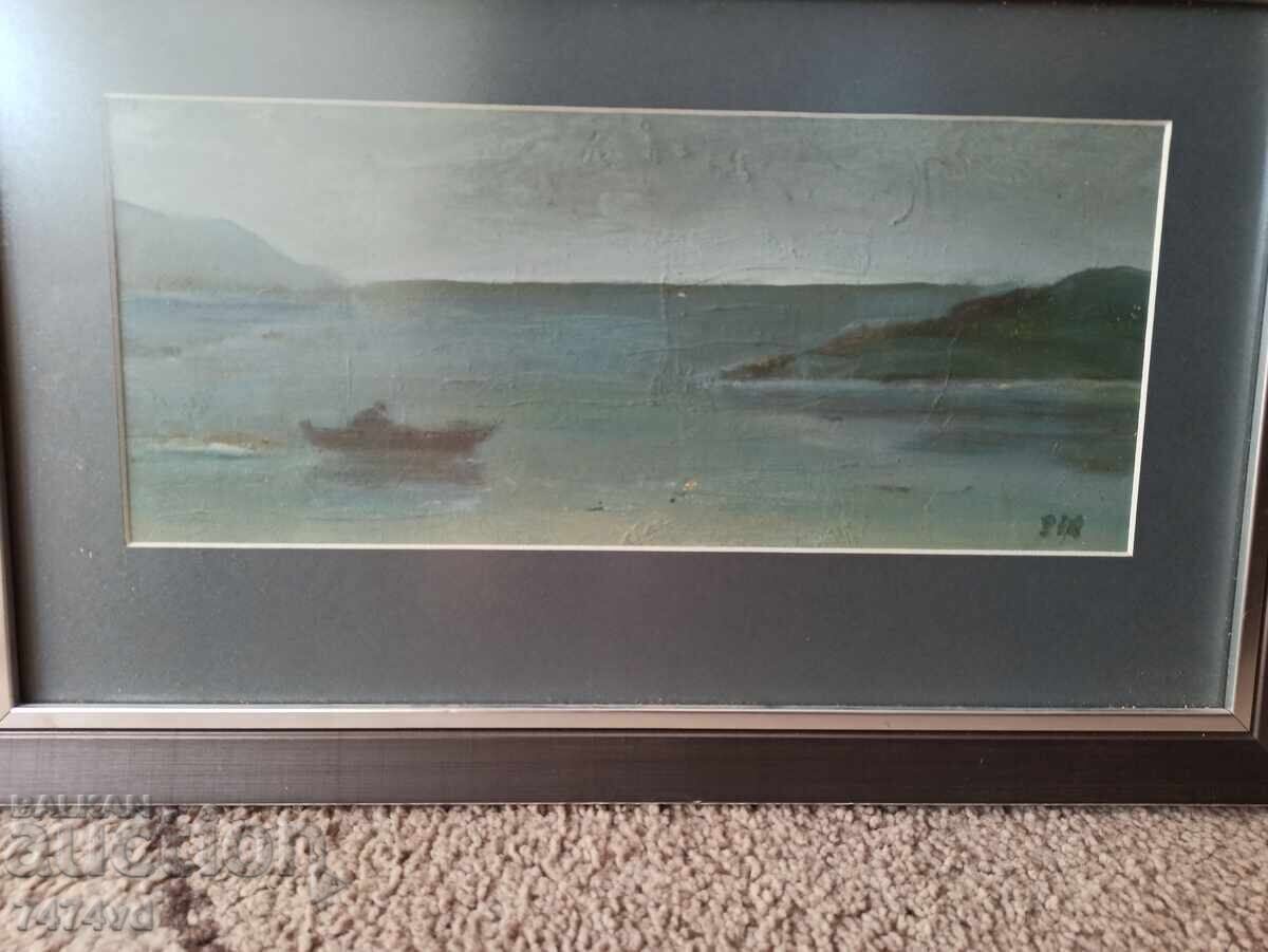 СТАРА КАРТИНА НА ГЕОРГИ ПЕТРОВ ОТ ЛИЧ .КОЛЕКЦИЯ с цена 1000.00 лв. | € 511.29 СТАРА КАРТИНА НА ГЕОРГИ ПЕТРОВ ОТ ЛИЧ .КОЛЕКЦИЯ с цена 1000.00 лв. | € 511.29