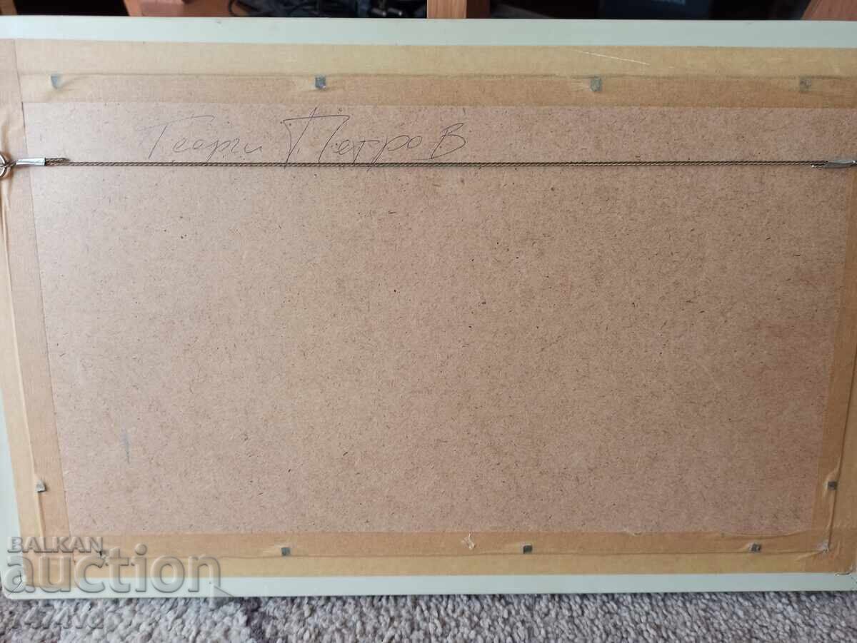 Доставка на СТАРА КАРТИНА НА ГЕОРГИ ПЕТРОВ ОТ ЛИЧ .КОЛЕКЦИЯ Доставка на СТАРА КАРТИНА НА ГЕОРГИ ПЕТРОВ ОТ ЛИЧ .КОЛЕКЦИЯ