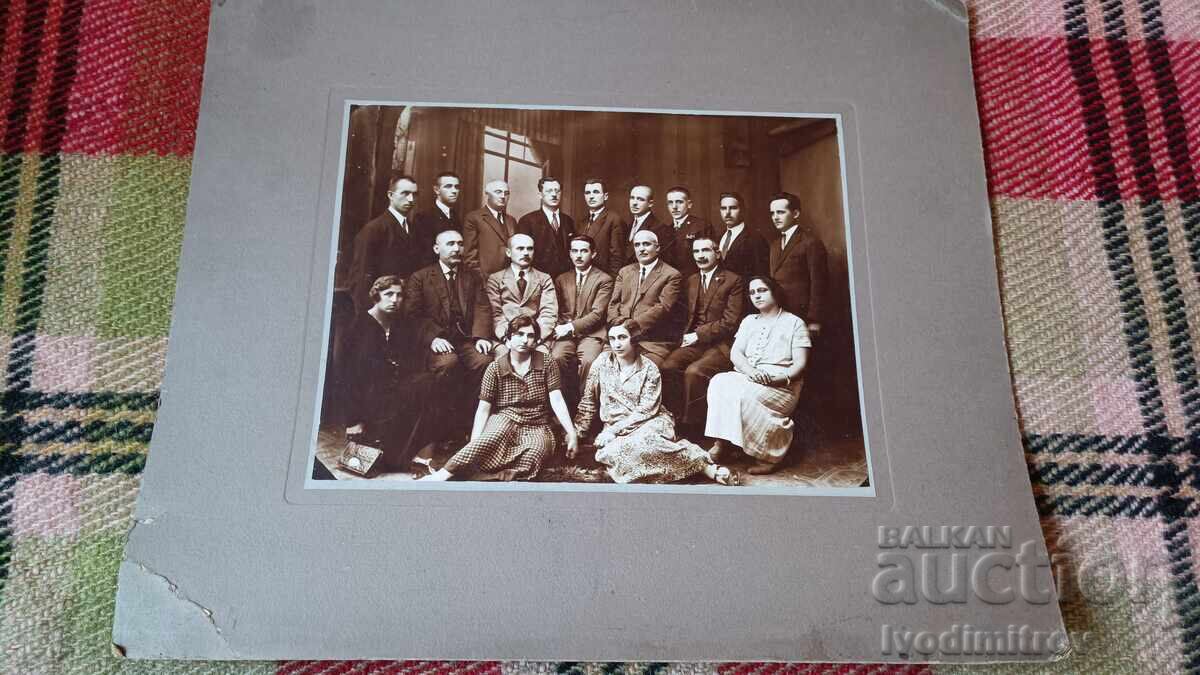 Снимка Френски курс презъ 1926 година Картон