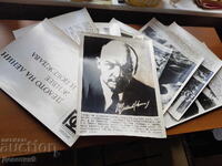 Lenin - tablouri foto (afise de propagandă) 40/30cm. 9 buc