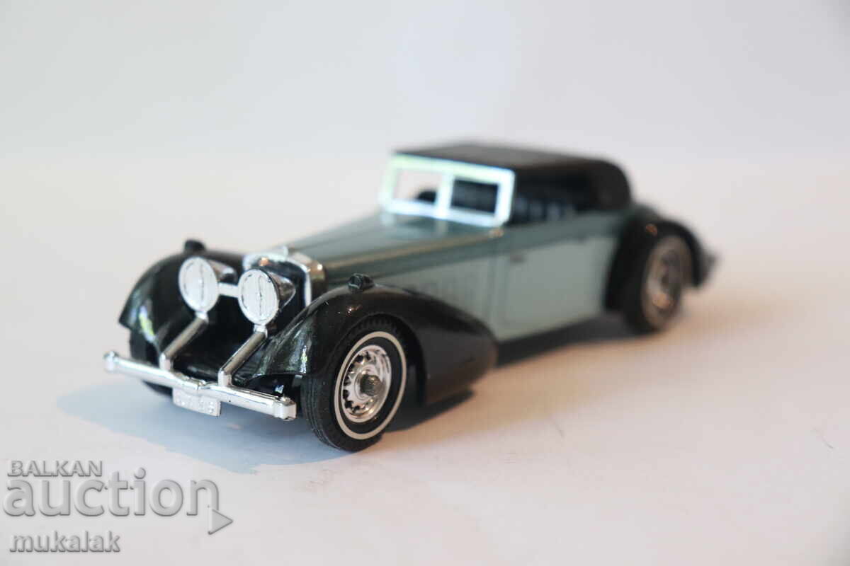 1/43  MATCHBOX  HISPANO SUIZA  1938   КОЛИЧКА РЕТРО  МОДЕЛ с цена 20.00 лв. | € 10.23