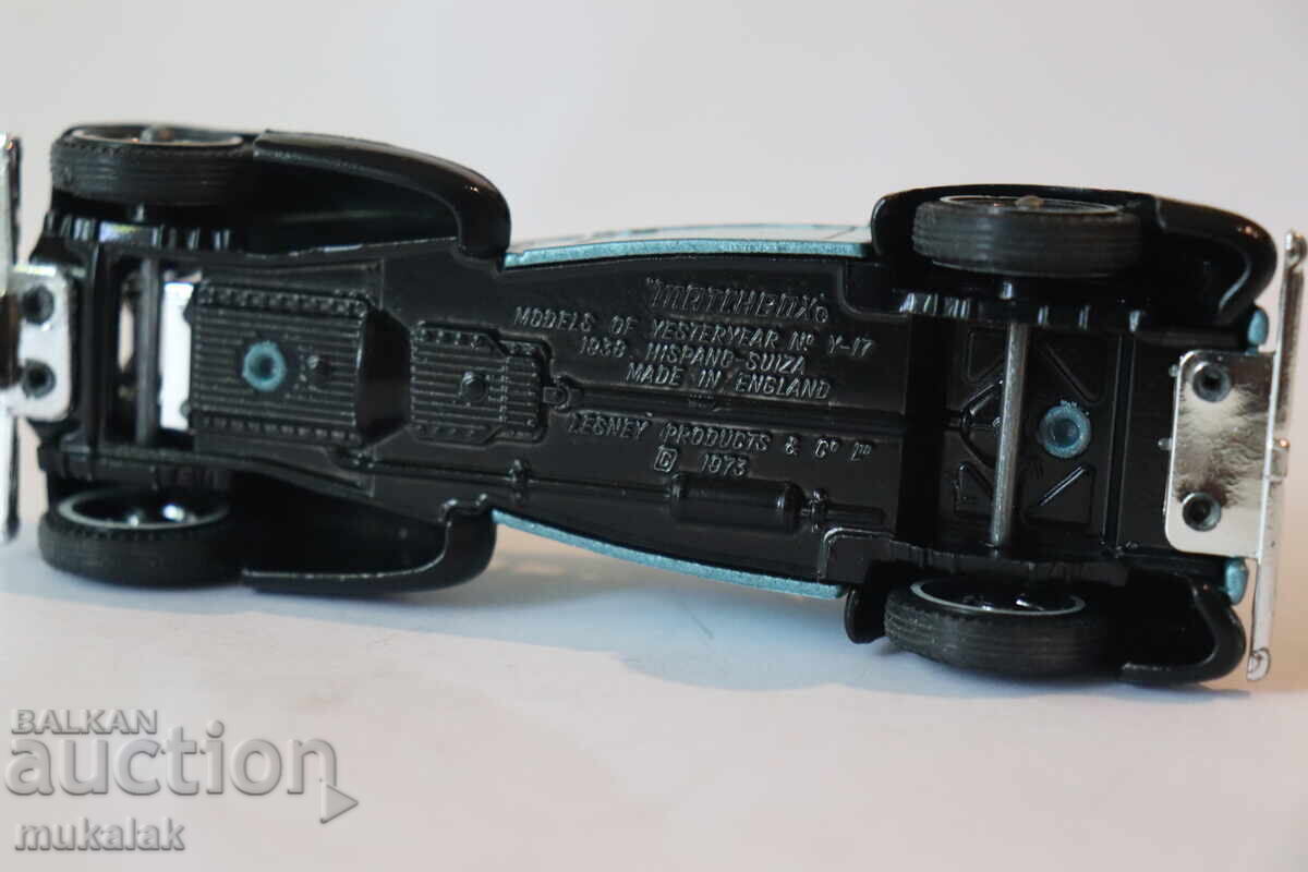 1/43  MATCHBOX  HISPANO SUIZA  1938   КОЛИЧКА РЕТРО  МОДЕЛ - 7