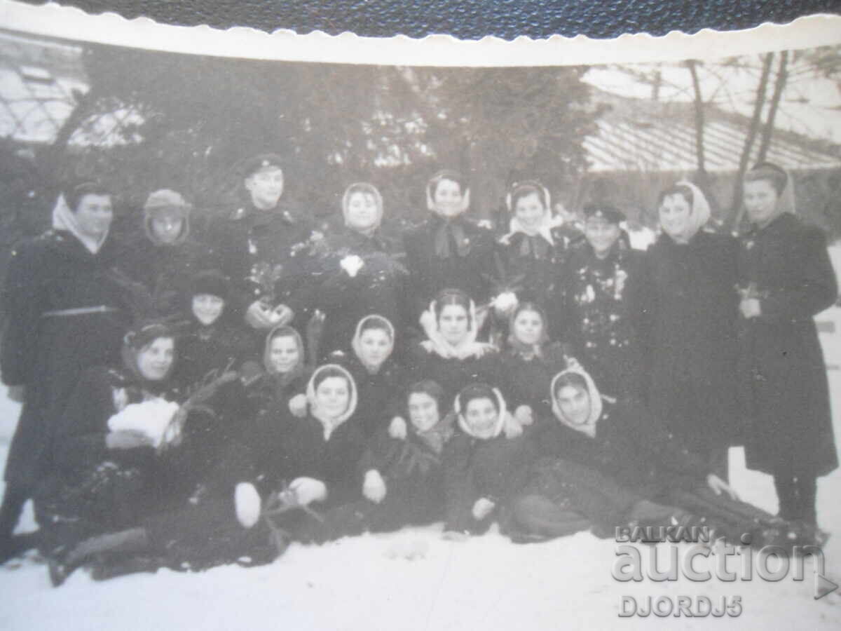 Παλιά φωτογραφία, 15.II.1956, Θαλάσσιος Κήπος, πόλη Στάλιν