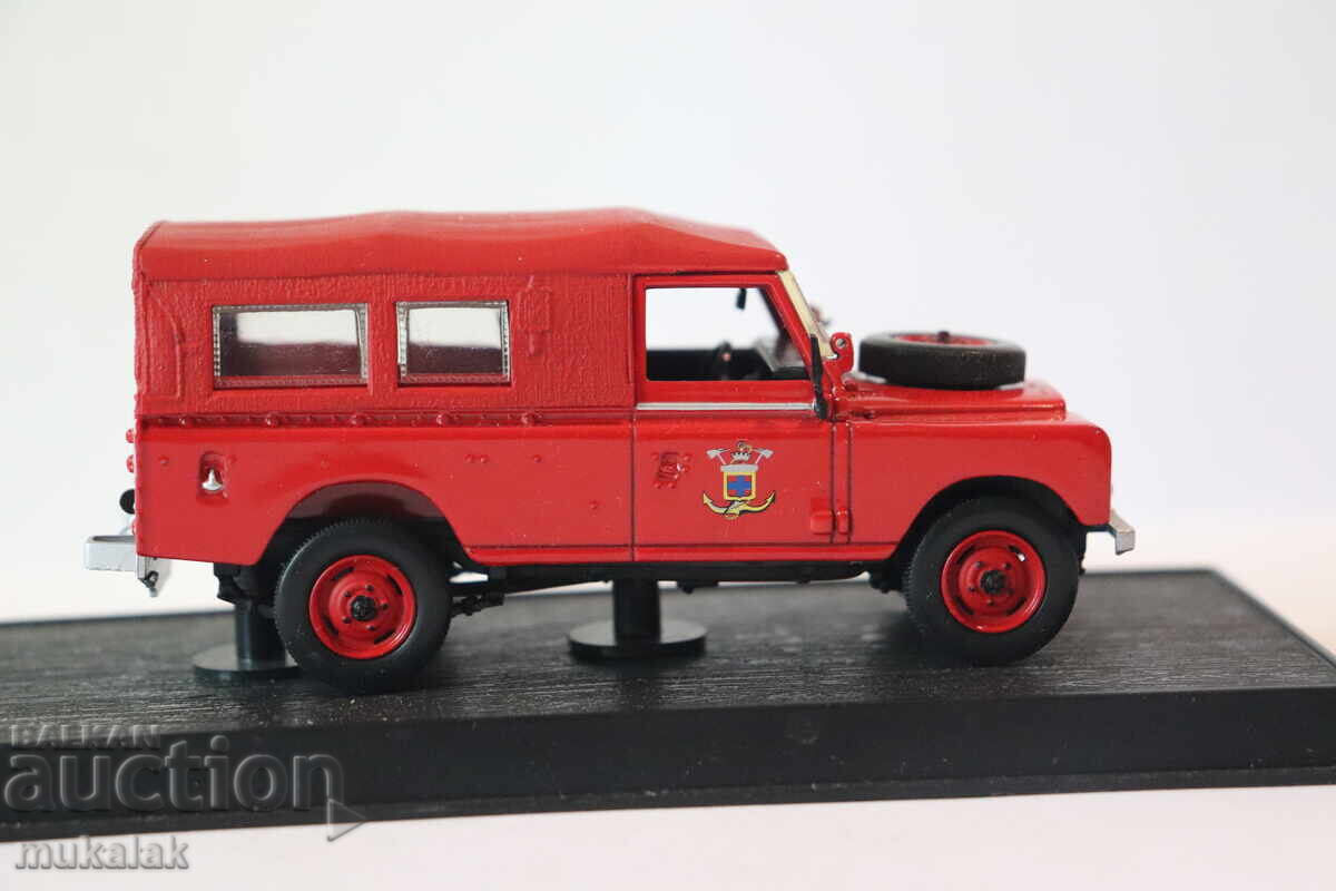 Доставка на 1/43 LAND ROVER ПОЖАРНА КОЛИЧКА МОДЕЛ Доставка на 1/43 LAND ROVER ПОЖАРНА КОЛИЧКА МОДЕЛ
