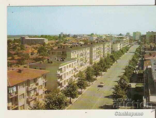 Καρτ ποστάλ Βουλγαρία Σιλίστρα Λεωφόρος "Γ.Δημητρόφ" 2**