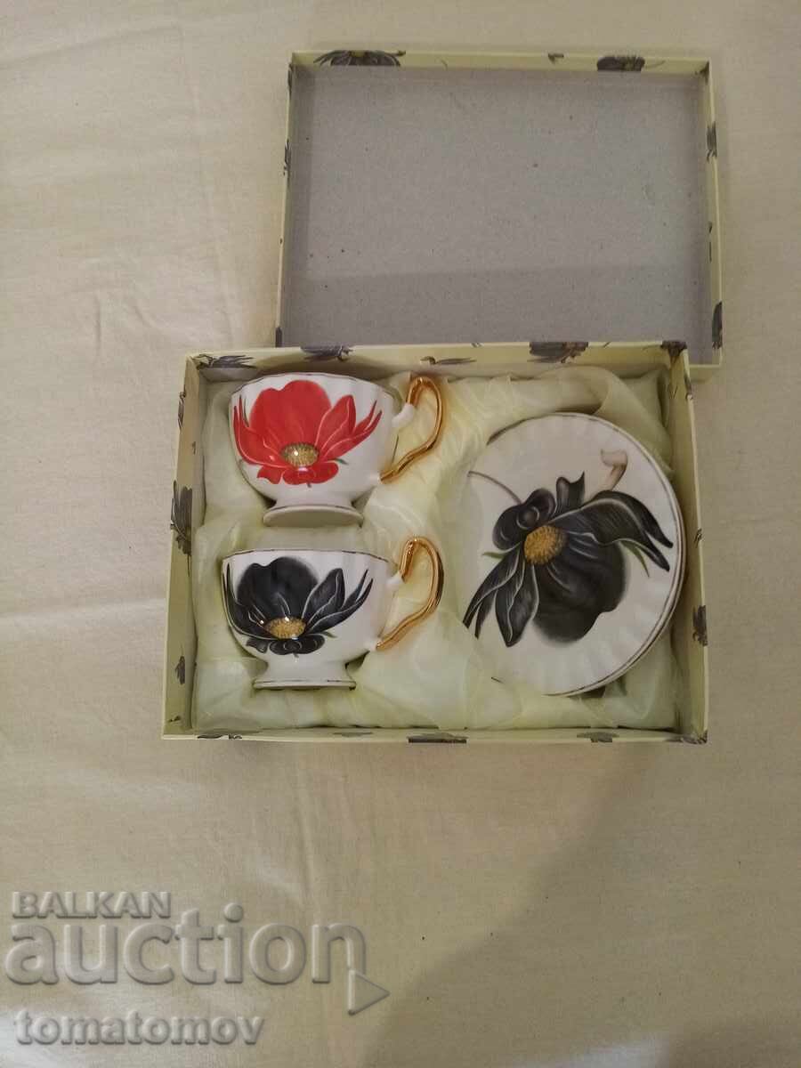 Δημοπρασία Σερβίτσιο καφέ/τσάι για δύο καινούργιο!