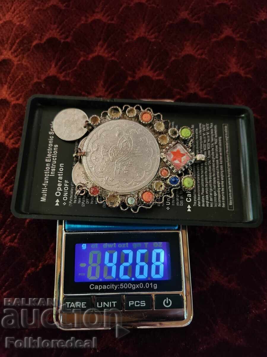 Licitație Amulet otoman de argint, amuletă antică autentică