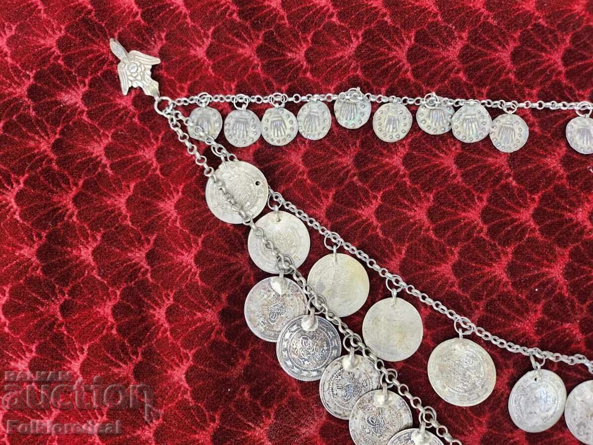 Mare broșă de argint pentru costume populare macedonene - 5