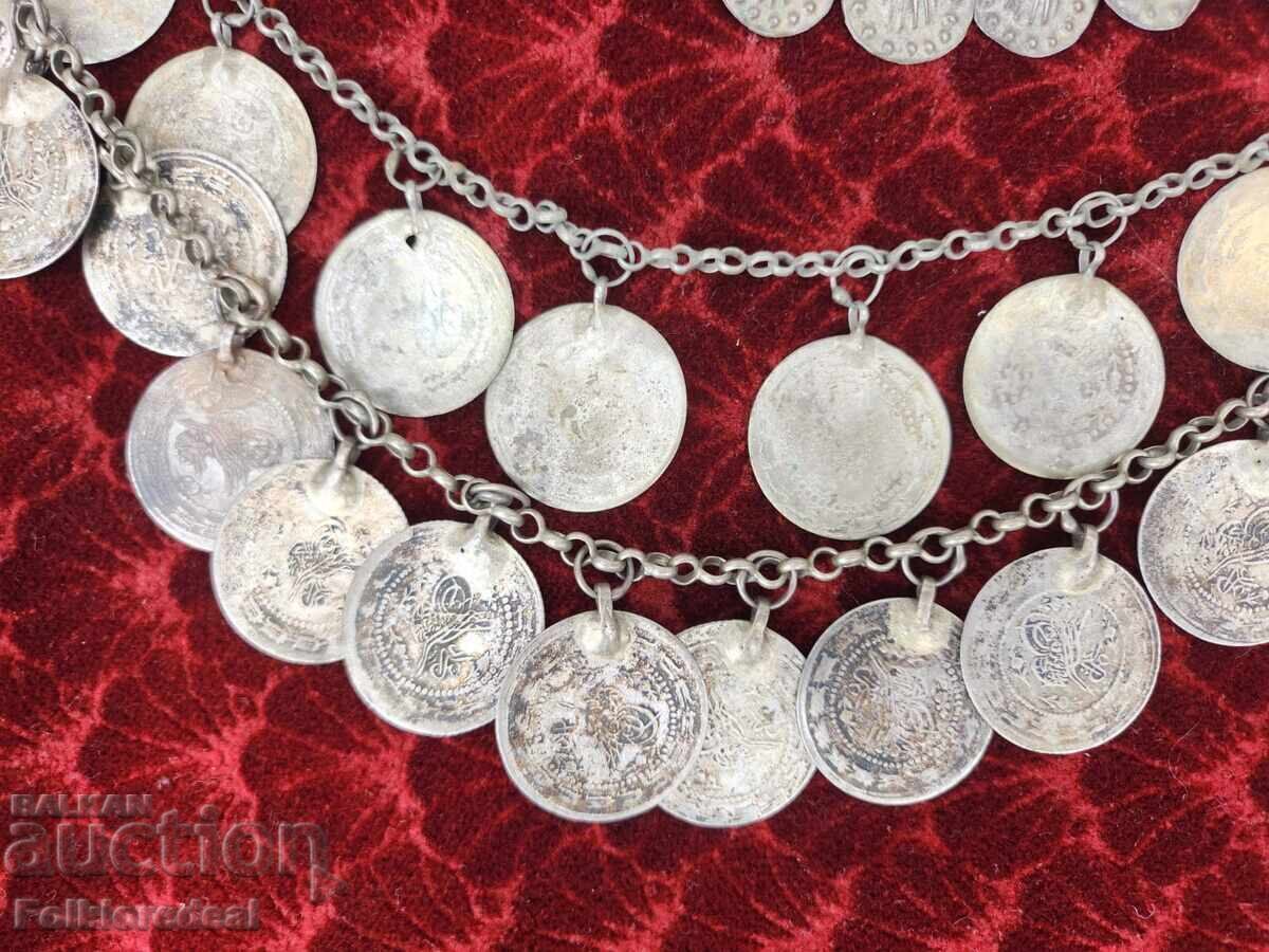 Mare broșă de argint pentru costume populare macedonene - 6