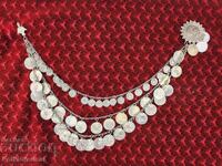 Mare broșă de argint pentru costume populare macedonene