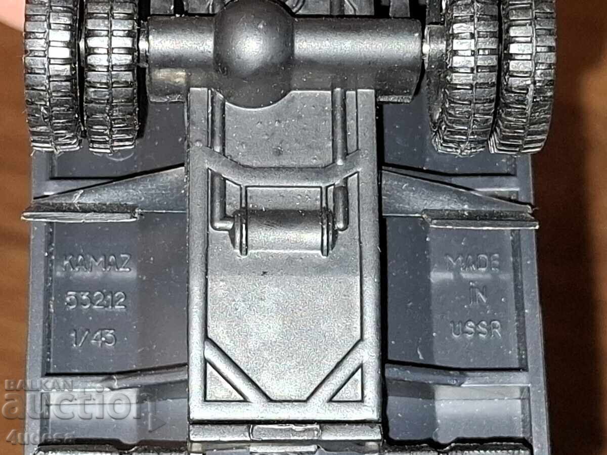 Russian Soviet Social Model KAMAZ 53212 1:43 USSR Made in USSR - 7