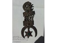 Revival jewelry, silver sachan